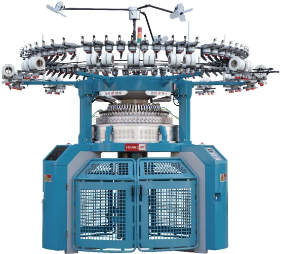Fufang Çift Plaka Bilgisayarlı Yuvarlak Örme Makinesi